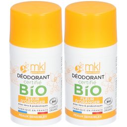 mkl DÉODORANT CERTIFIÉ BIO - FLEUR D'ORANGER