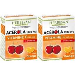Herbesan® Acérola Vitamine C – Goût Orange