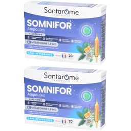 Santarome Somnifor Sommeil Mélatonine Endormissement Facilité