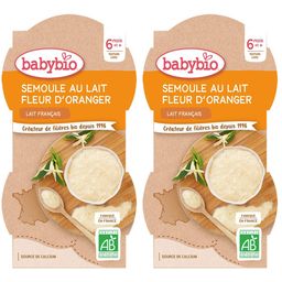 Babybio SEMOULE AU LAIT FLEUR D'ORANGER dès 6 mois