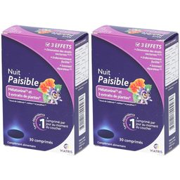 Viatris Nuit Paisible Mélatonine et Plantes