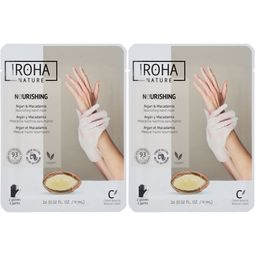 IROHA NATURE Masque Gants Nourrissants - Huile d'Argan