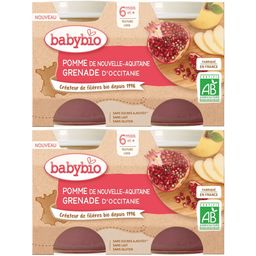 BABYBIO Petit pots Pomme Grenade