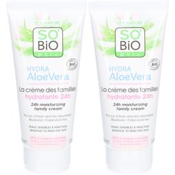 SO BIO ETIC Hydra AloeVera La Crème des Familles Hydratante 24h