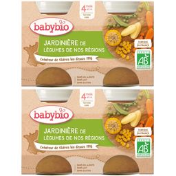 Babybio JARDINIÈRE DE LÉGUMES DE NOS RÉGIONS dès 4 mois