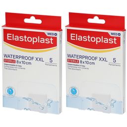 Elastoplast MED Pansements Waterproof XXL 8 x 10 cm