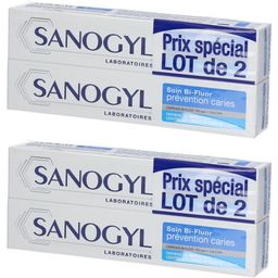 Sanogyl Soin Bi-Fluor Prévention Caries Dentifrice