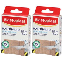 Elastoplast Pansements Waterproof Extra Résistant 6 x 80 cm