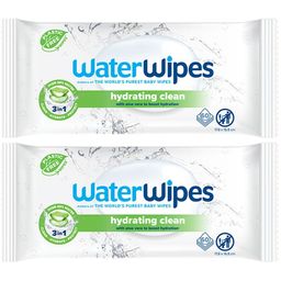 WATERWIPES Lingettes hydratantes à l'aloé vera