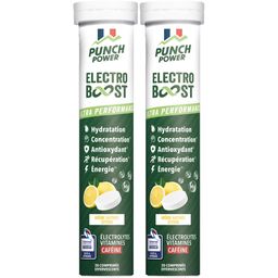 PUNCH POWER Electroboost - Comprimés effervescents au citron avec caféine