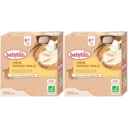 Babybio CRÈME SEMOULE VANILLE dès 6 mois
