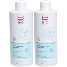B COM BIO ORGANIC Gel moussant 2 en 1 sans savon