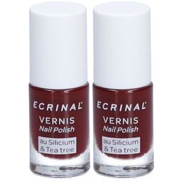 ECRINAL® Vernis au Silicium & Tea Tree - Rouge Cerise