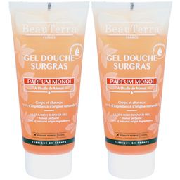 BeauTerra Gel Douche Surgras - Monoï