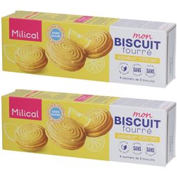 Milical Mon Biscuit Fourré Goût : Citron