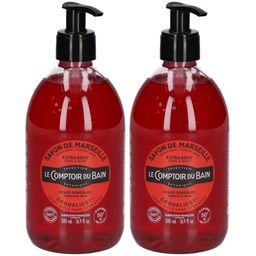 Le Comptoir du Bain Savon traditionnel de Marseille Coquelicot