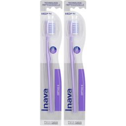 Inava Ortho-X Brosse à dents orthodontique medium