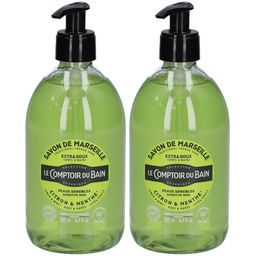 Le Comptoir du Bain Savon Traditionnel de Marseille Citron Menthe