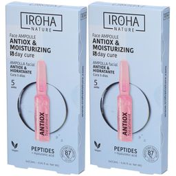 IROHA NATURE Ampoules de traitement antioxydant - Peptides