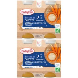 Babybio MOULINÉ DE CAROTTE DES LANDES & QUINOA DU CENTRE-VAL DE LOIRE dès 8 mois