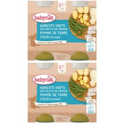 Babybio HARICOTS VERTS DES HAUTS-DE-FRANCE POMME DE TERRE COLIN SAUVAGE dès 6 mois