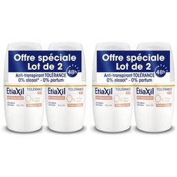 ETIAXIL Anti-Transpirant Tolérance 48h Roll On x2