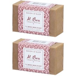 Al Bara Savon d'Alep à l'huile d'olive pure et à l'argile rose