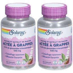Solaray Actée à Grappes 545 mg