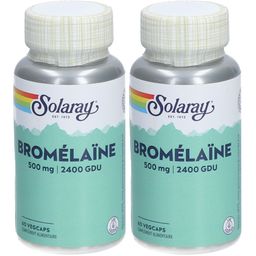 SOLARAY® Bromélaïne 500 mg / 2400 GDU