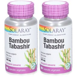 Solaray Bambou Tabashir - Complément alimentaire
