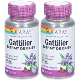 SOLARAY Gattilier Extrait de Baies