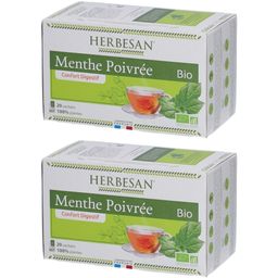 Herbesan Menthe Poivrée Bio – Digestion, Bien-être