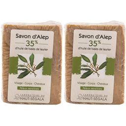 Laboratoire du Haut-Ségala Savon d'Alep 35% Baies de Laurier