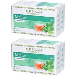 Herbesan Bio Mélisse Infusion Sommeil Serein