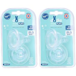 dodie® Tétine de biberon anti-colique Sensation+ Fast flow 3