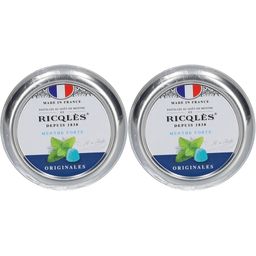 Ricqles Pastilles à la Menthe Forte - Fraîcheur & Gorge Sèche