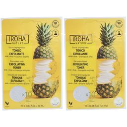 Iroha Nature Disques tonifiants exfoliants et illuminateurs