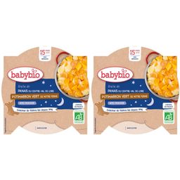 Babybio DUO DE PANAIS DU CENTRE-VAL DE LOIRE POTIMARRON DE NOTRE FERME À LA MUSCADE dès 15 mois