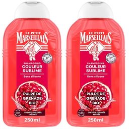 Le Petit Marseillais Shampooing Couleur Sublime - Pulpe de Grenade Bio