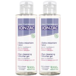 Jonzac Gel Micellaire Démaquillant Yeux Bio Peaux Intolérantes