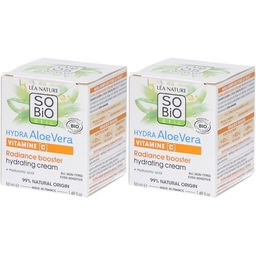 SO BIO ETIC Hydra AloeVera Crème Hydratante Booster d'Eclat