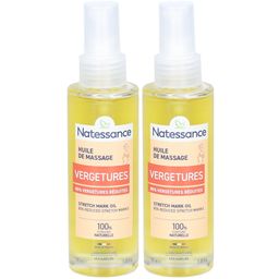 NATESSANCE Huile de Massage Vergetures