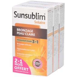 Nutreov Sunsublim Solaire Bronzage Peau Claire