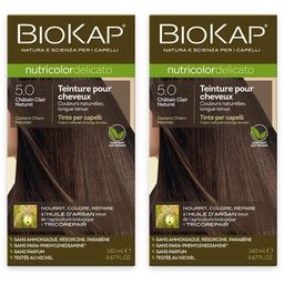 BIOKAP Nutricolor Delicato Teinture pour Cheveux 5.0 Châtain Clair Naturel