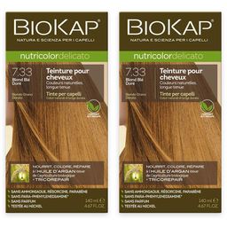 BIOKAP Nutricolor Delicato Teinture pour Cheveux 7.33 Blond Blé Doré