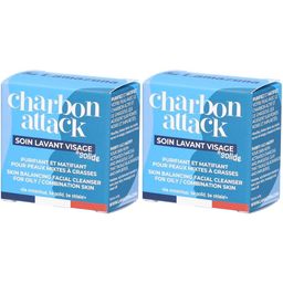 LAMAZUNA Charbon Attack Soin Lavant Visage