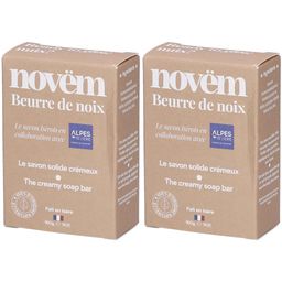 NOVEM Beurre de Noix Le Savon Solide Crémeux