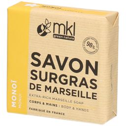 MKL Green Nature Savon de Marseille Solide Surgras - Monoï