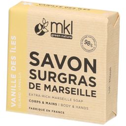 Mkl Green Nature Savon de Marseille Solide Surgras - Vanille