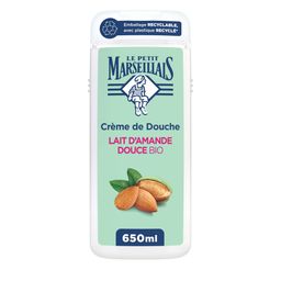 Le Petit Marseillais Crème de Douche Extra Douce Lait D’Amande Douce BIO